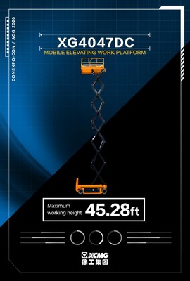 XCMG Debuts Four Mobile Elevating Work Platforms at CONEXPO-CON/AGG 2020.