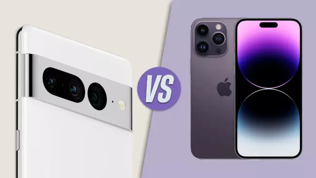 google pixel 7 vs iphone 14