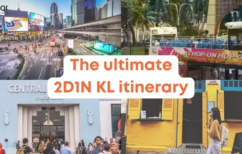 kl travel itinerary